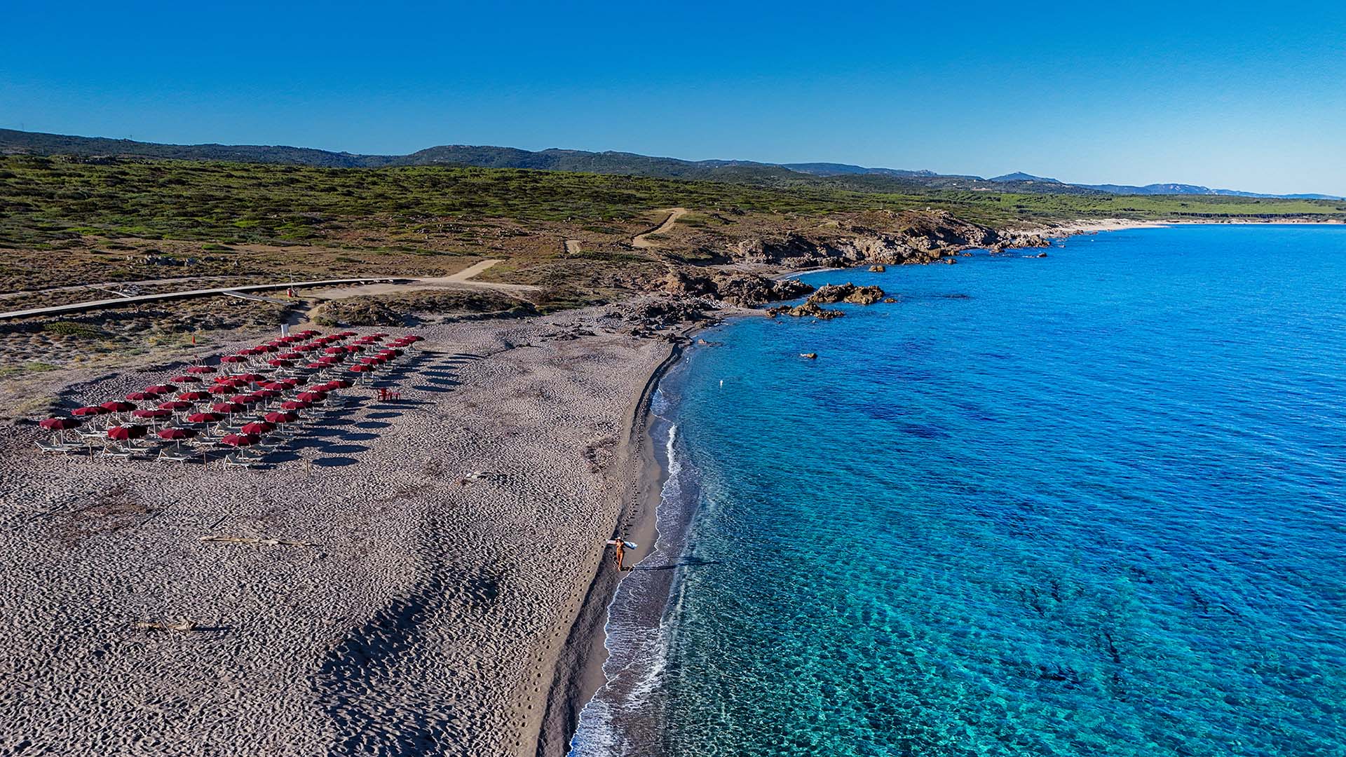 La spiaggia del Gallura Beach