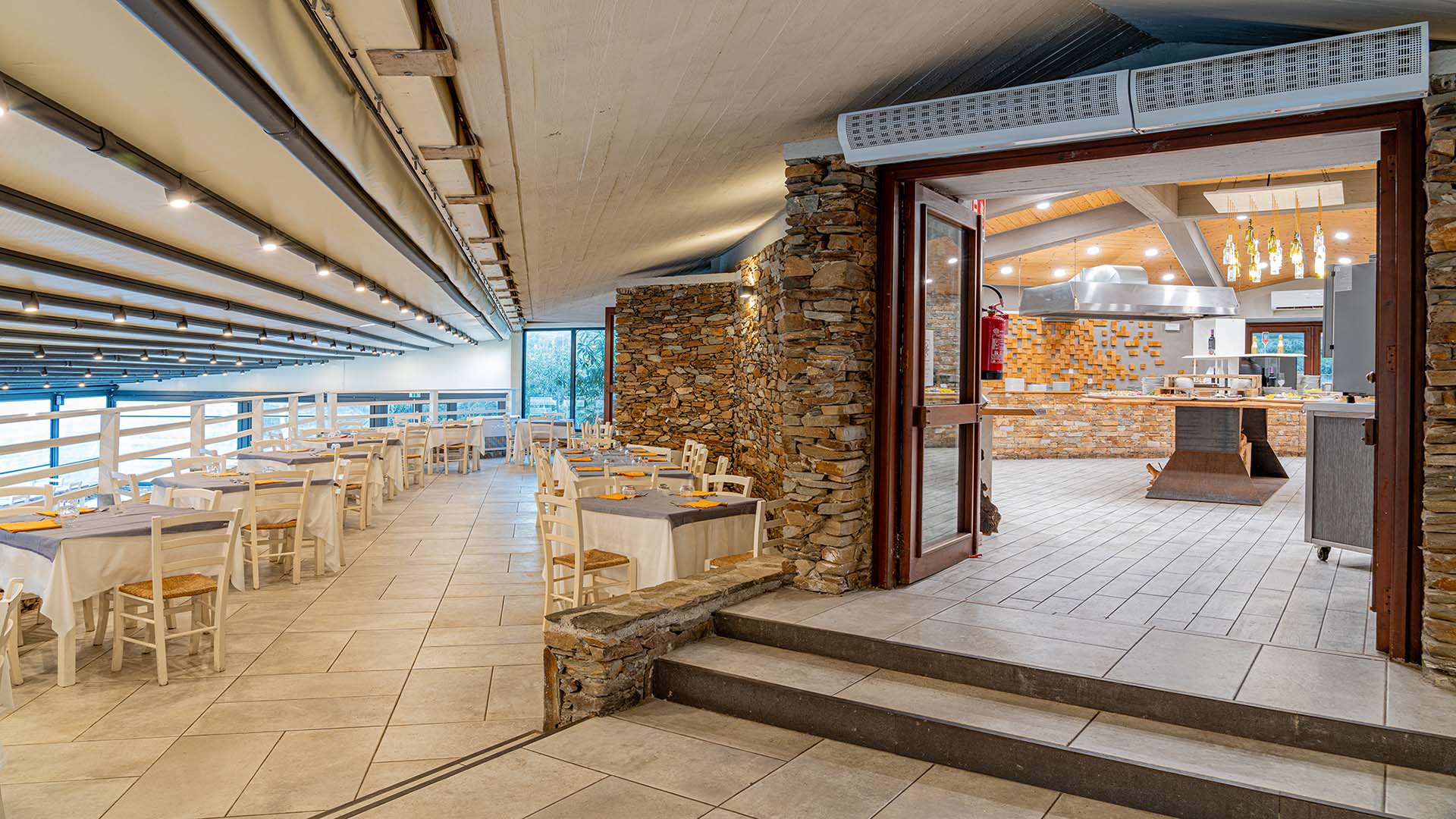 Il ristorante del Club Esse Sporting