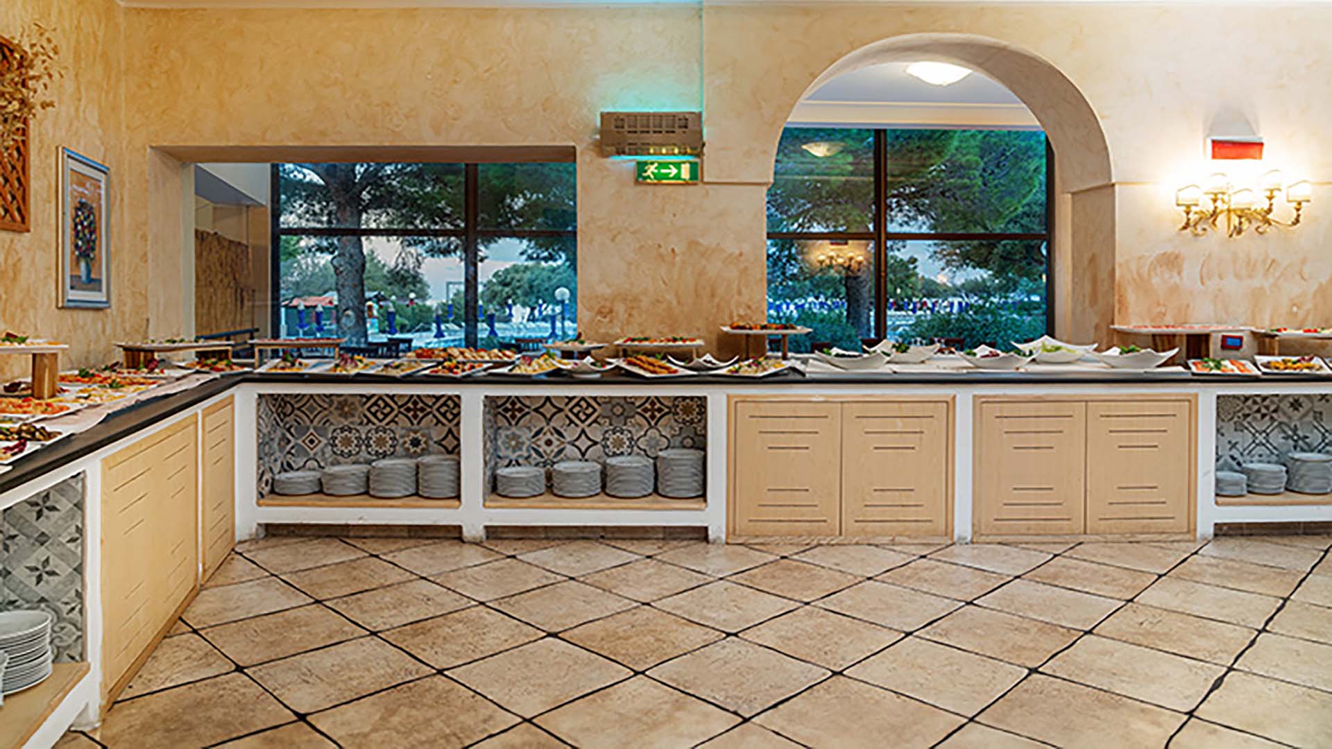 Buffet al ristorante