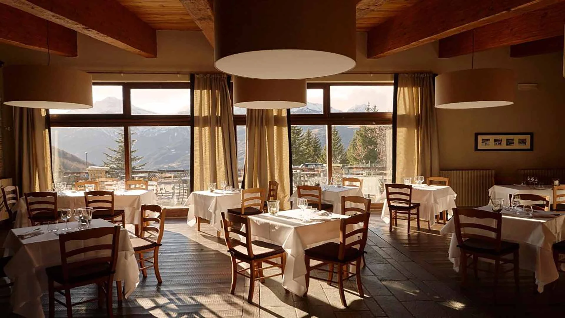 Chaberton Lodge & Spa sala colazione