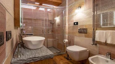 Fiocco di Neve Relais & SPA bagno camere