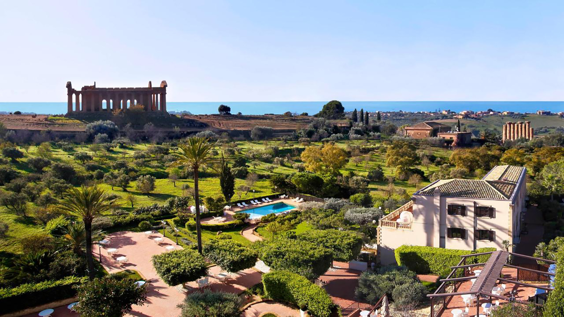 Villa Athena Resort ad Agrigento nel cuore della valle dei templi
