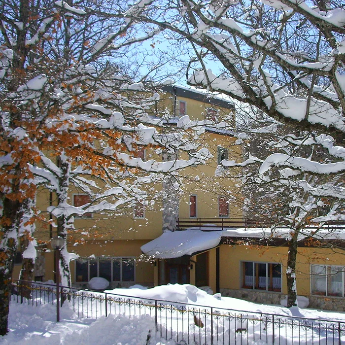 Esterno Albergo del Sole a Roccaraso