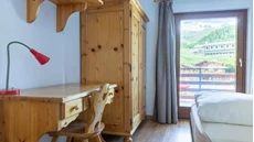 Hotel Meuble Joli di Cervinia sala camera con balcone