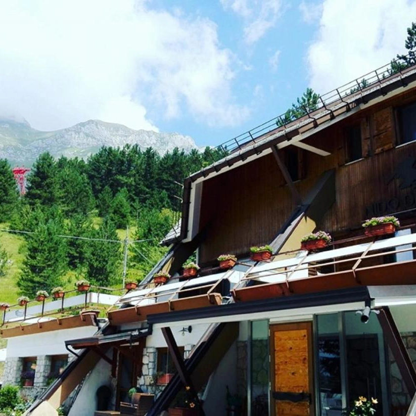 Esterno Hotel Nido dell'Aquila