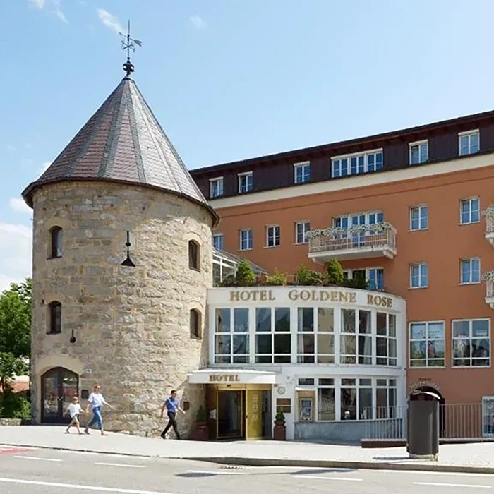 Esterno Hotel Goldene Rose