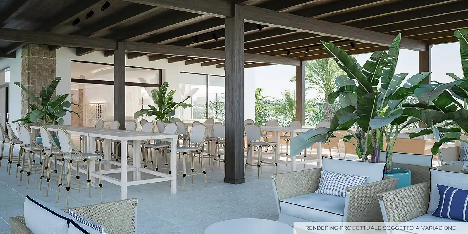 Esterno Hall del Torreserena Resort