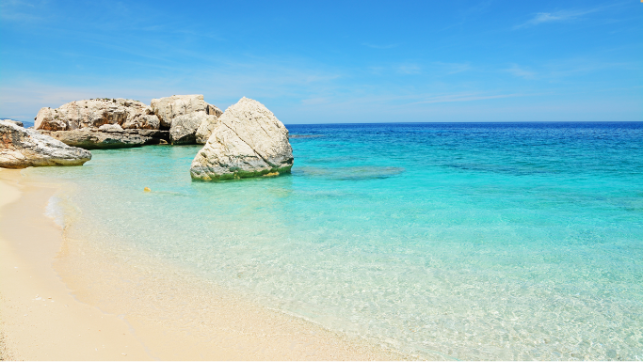 Cala Mariolu nel Golfo di Orosei