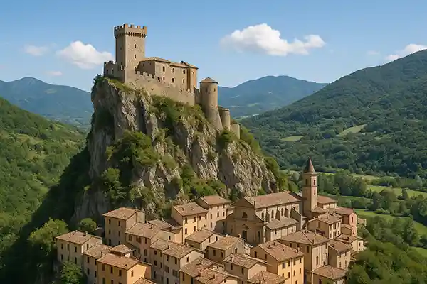 🏰 I castelli sospesi più spettacolari d’Italia: tra leggenda e panorami mozzafiato