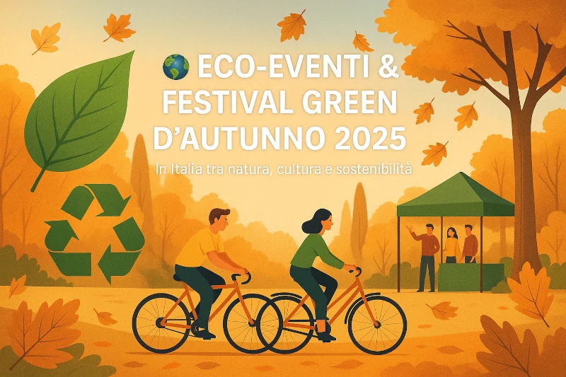🌍 Eco-eventi e festival green d’autunno 2025 in Italia