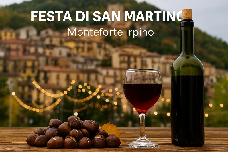Estate di San Martino 2025 a Monteforte Irpino: autunno, sapori e tradizione