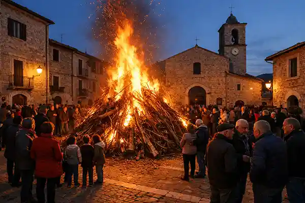 I falò di San Giuseppe
