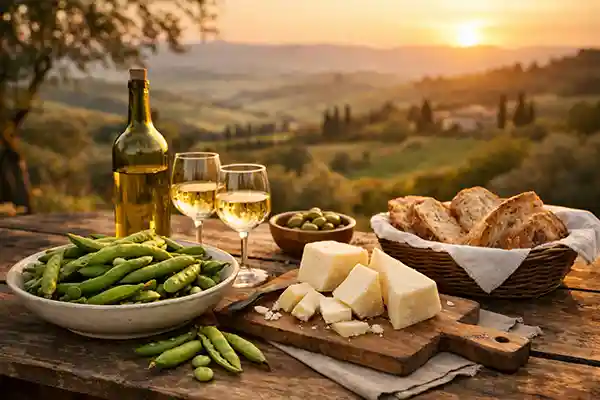 🌱 Fave e pecorino: il sapore della primavera nelle tradizioni italiane