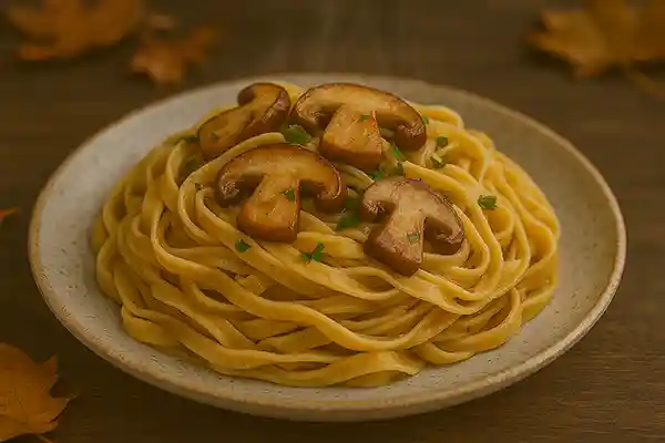 🌰🍄 Tagliatelle ai porcini freschi – L’autunno che arriva in tavola