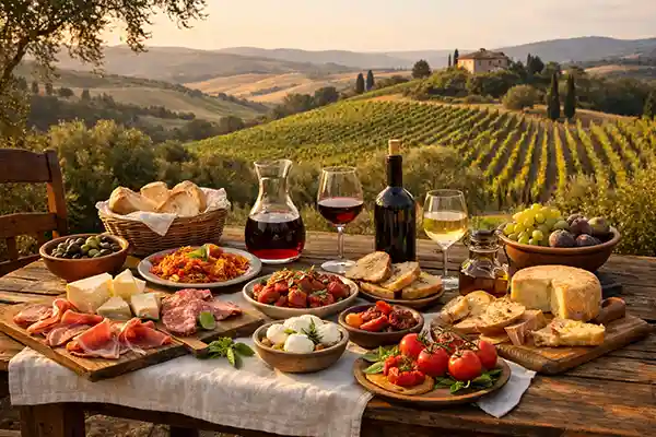 🍷 Viaggiare seguendo il gusto: 5 destinazioni italiane dove il cibo è esperienza
