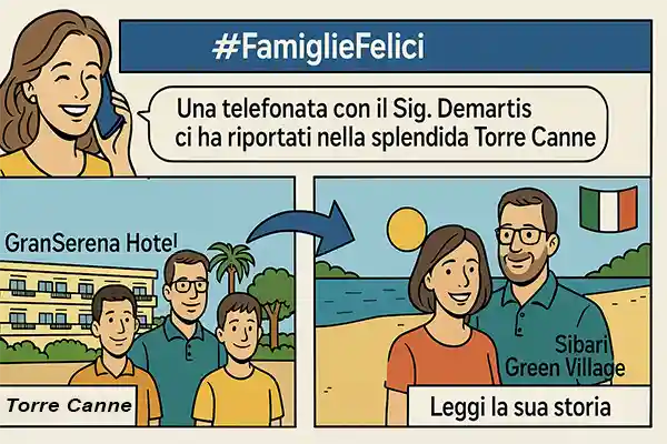 La vacanza del Sig. Demartis al GranSerena (e perché quest’anno ha scelto il Sibari Green)