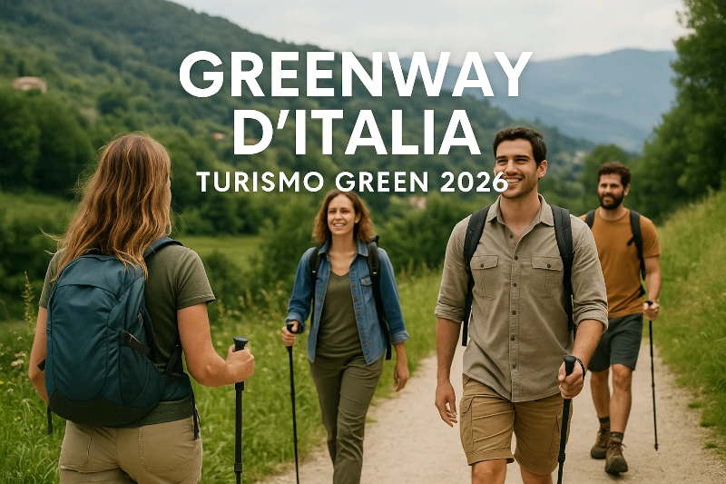🌿 Turismo Green 2026: Le Greenway d’Italia, le nuove vie verdi da scoprire a piedi o in bici