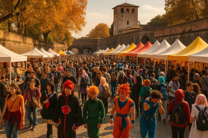 🎭 Lucca Comics & Games 2025: “French Kiss” tra fumetti, musica e spettacolo