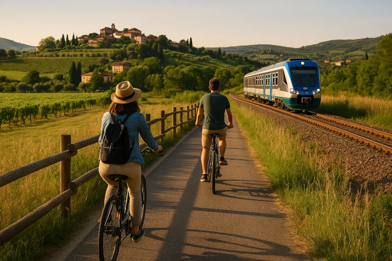 Mobilità dolce nelle vacanze green: viaggiare senza auto alla scoperta dell’Italia