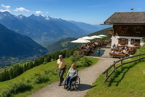 A Merano e dintorni la montagna accessibile tra natura, gastronomia e benessere