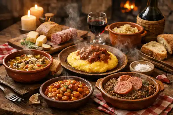🍲 Piatti regionali invernali d’Italia: un viaggio nei sapori della tradizione