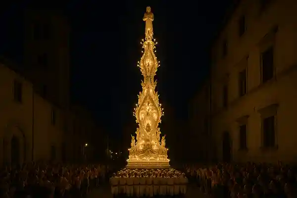 🎭 “La Macchina di Santa Rosa” a Viterbo: devozione, spettacolo e cuore medievale