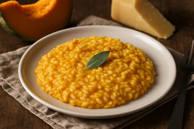 🧡 Risotto alla Zucca Mantovana