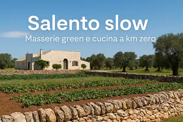 🌿 Salento slow: masserie green e cucina a km zero