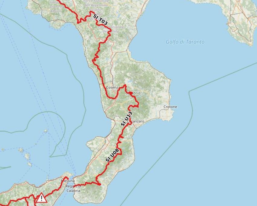 Nasce il Sentiero Calabria, 654 km da scoprire lentamente a piedi