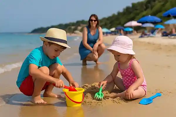 Spiagge sicure per bambini: come sceglierle
