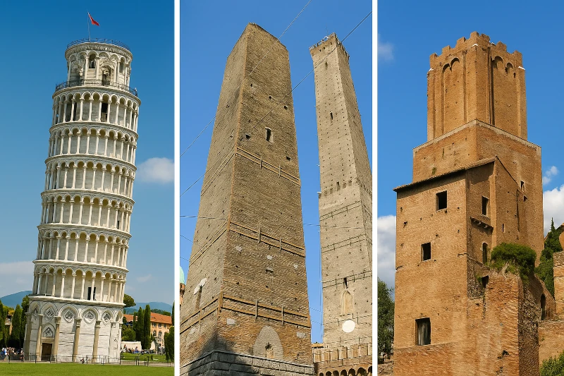 🏰 Le torri più pendenti d’Italia: non solo Pisa