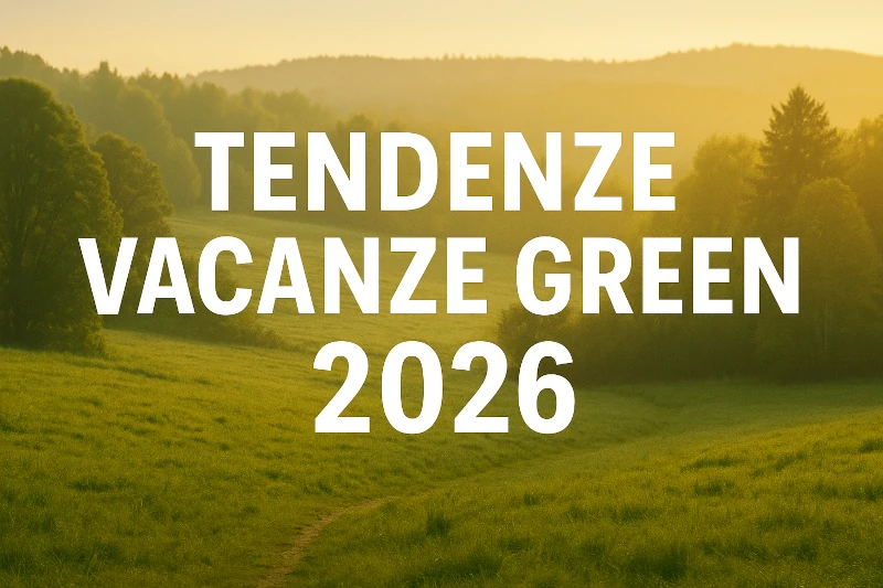 Vacanze Green 2026: le tendenze sostenibili che guideranno il turismo in Italia
