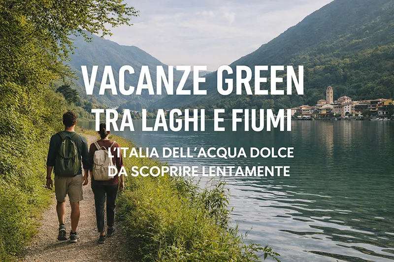 💧 Vacanze Green tra laghi e fiumi: l’Italia dell’acqua dolce da scoprire lentamente