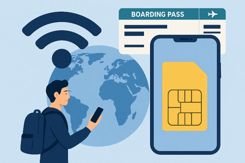 📱Wi-Fi e SIM in viaggio: restare connessi senza spendere troppo