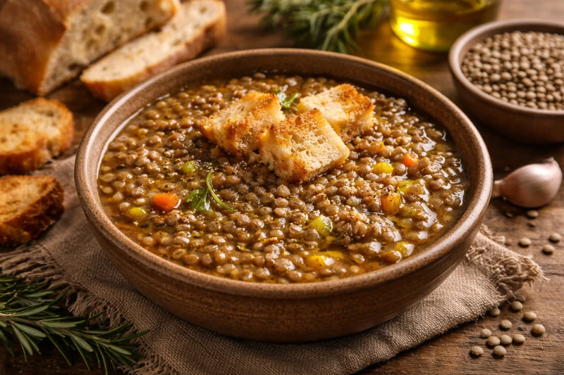 🍲 Zuppa di lenticchie di Castelluccio: tradizione dell’Appennino umbro