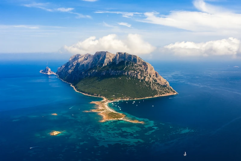 🏝️ Isola di Tavolara - un gigante bianco nel cuore dell’Area Marina Protetta