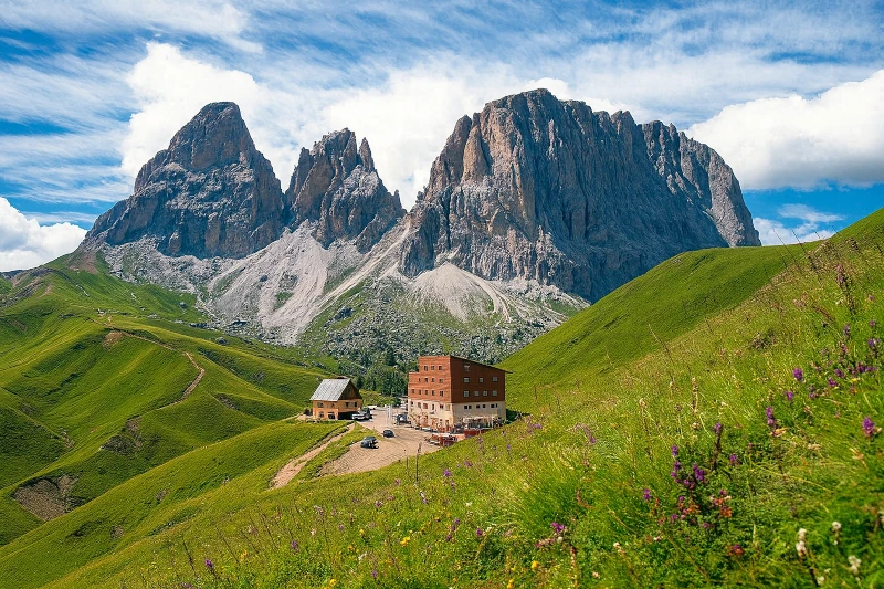 🌟 Passo Sella – balcone panoramico sulle Dolomiti